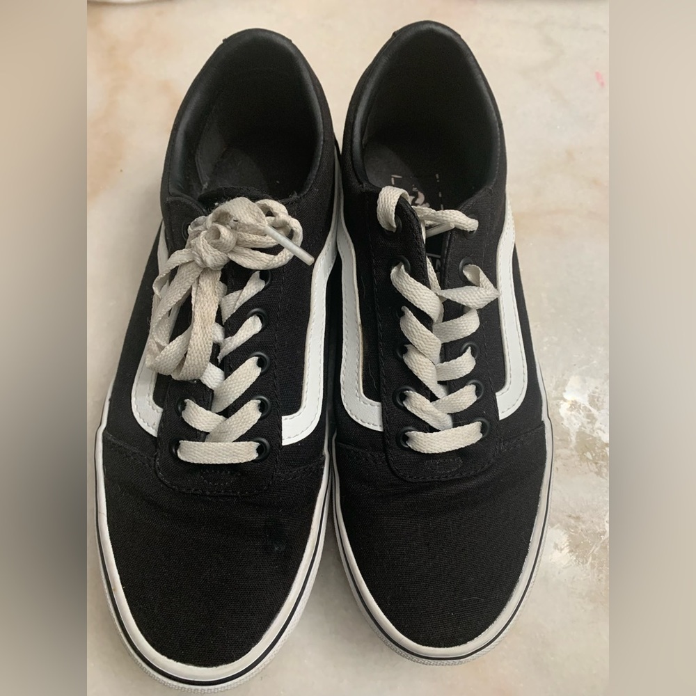 Black & White Old School Vans.